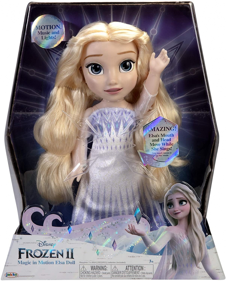 Frozen 2 Magic in Motion Elsa doll. Mouth and head moves while she sings