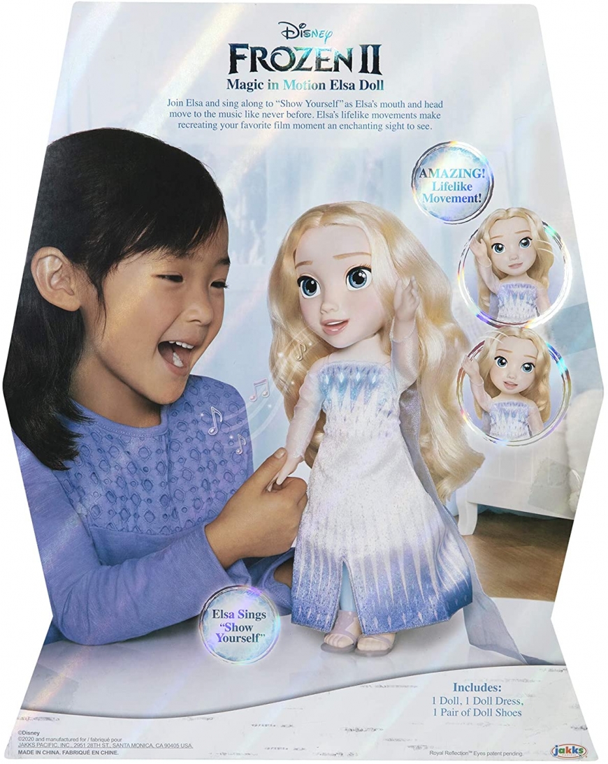 Frozen 2 Magic in Motion Elsa doll. Mouth and head moves while she sings
