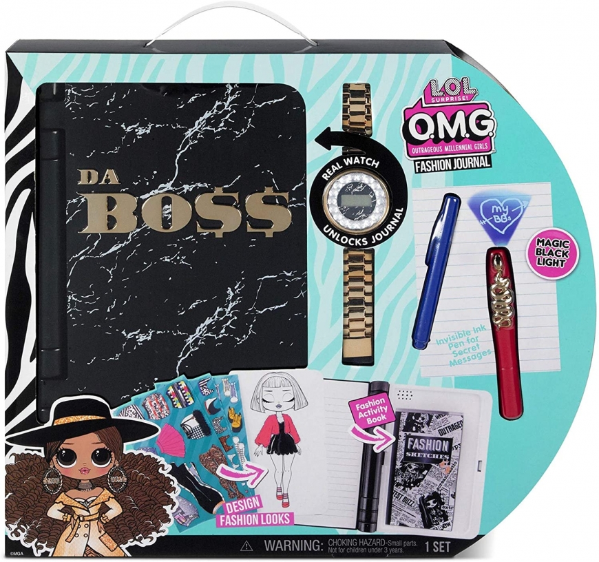 LOL Surprise OMG Fashion Journal Da Boss Secret Diary