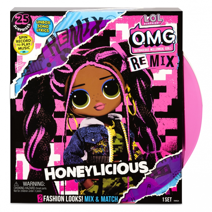 LOL OMG Remix Honeylicious doll