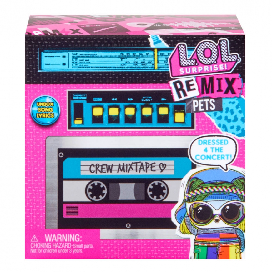 LOL Surprise Remix Pets box