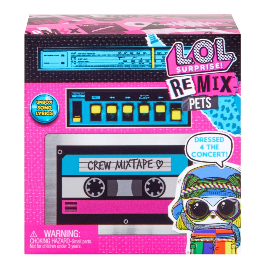 LOL Surprise Remix Pets box