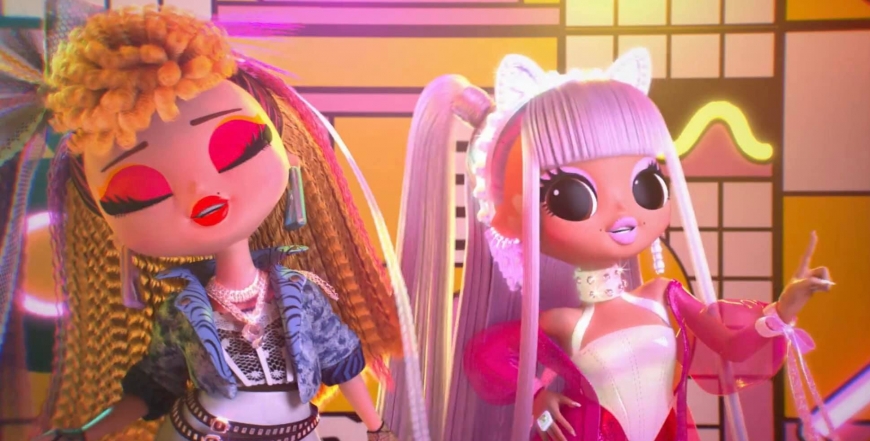 LOL OMG Remix animated dolls