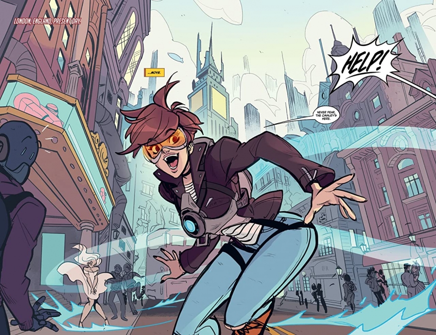 Overwatch: Tracer-London Calling comics