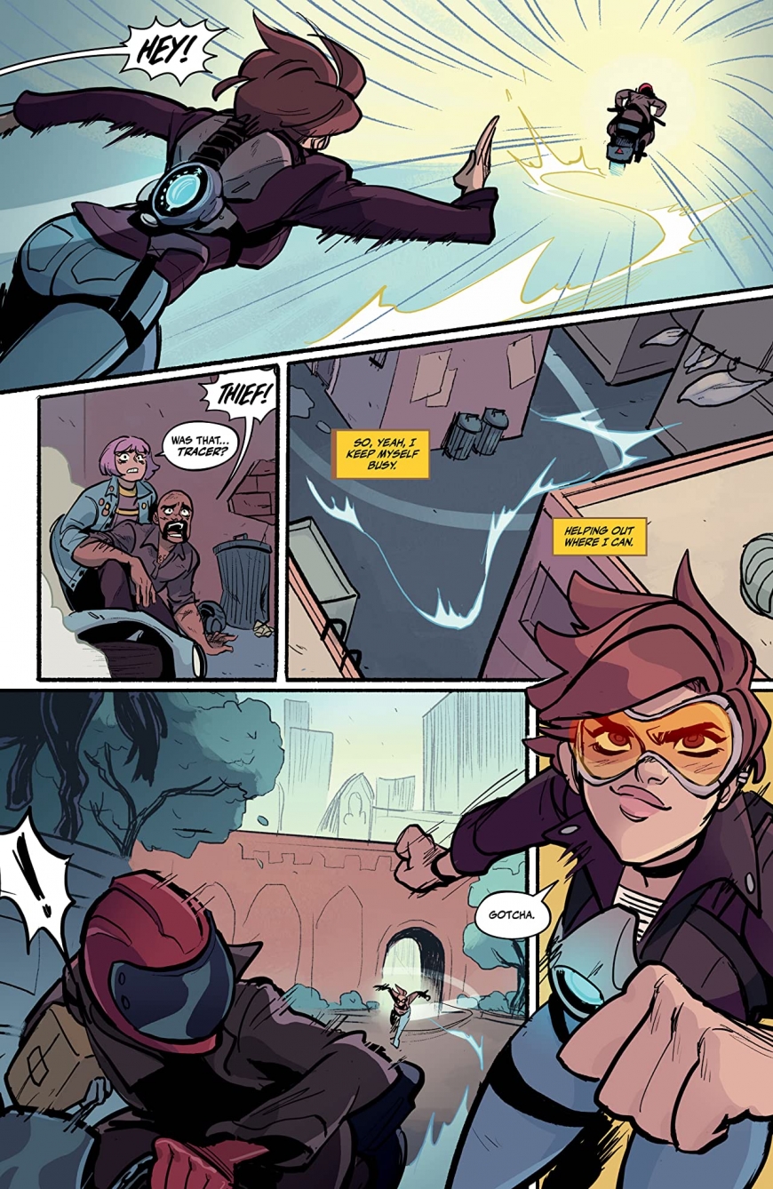 Overwatch: Tracer-London Calling comics