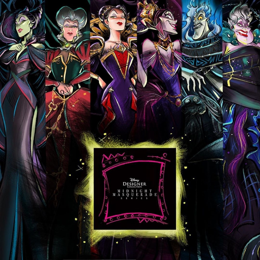 Disney Designer Villains Midnight Masquerade art