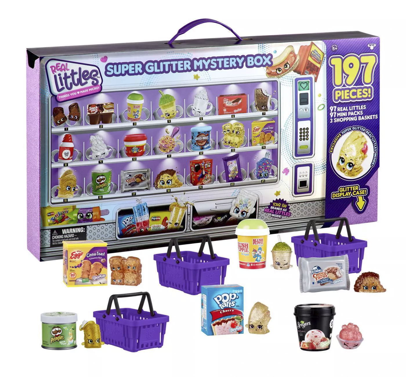 Shopkins Real Littles Super Glitter Mystery Box with 197 Pieces -  YouLoveIt.com