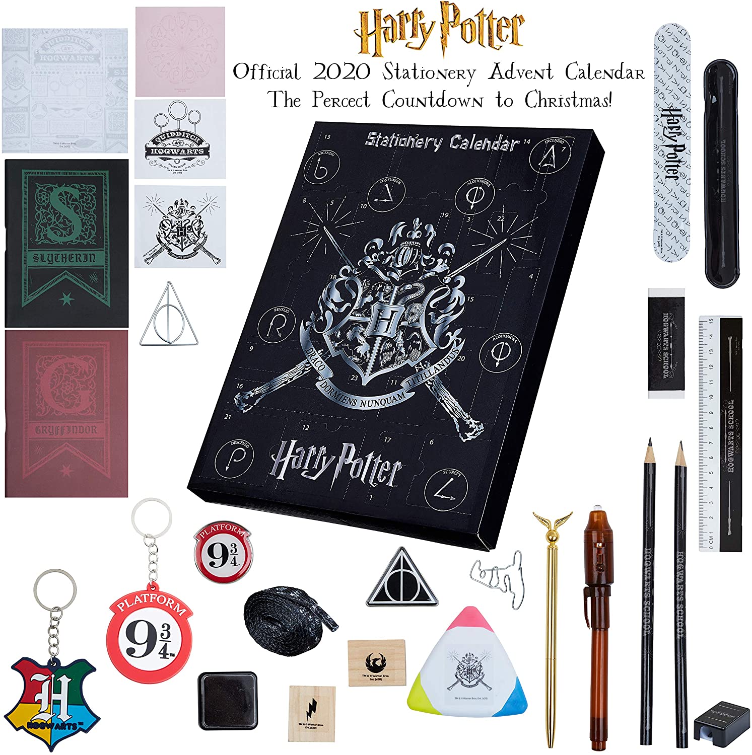 Harry Potter Stationery Advent Calendar 2020