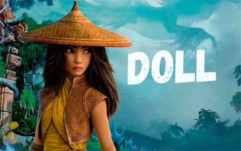 Disney Raya and The Last Dragon doll first listing on Amazon