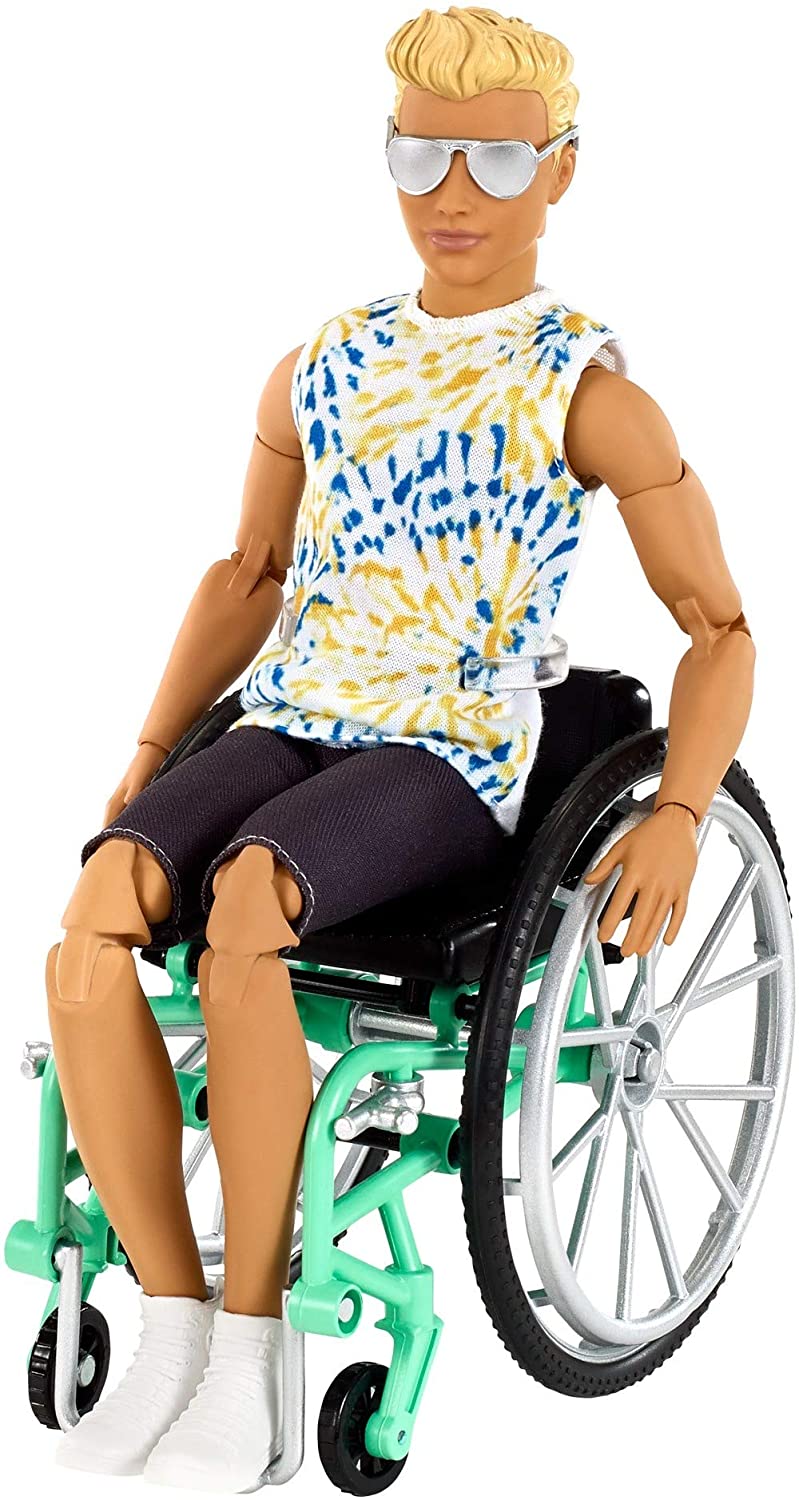 Barbie Ken Wheelchair Doll 2021