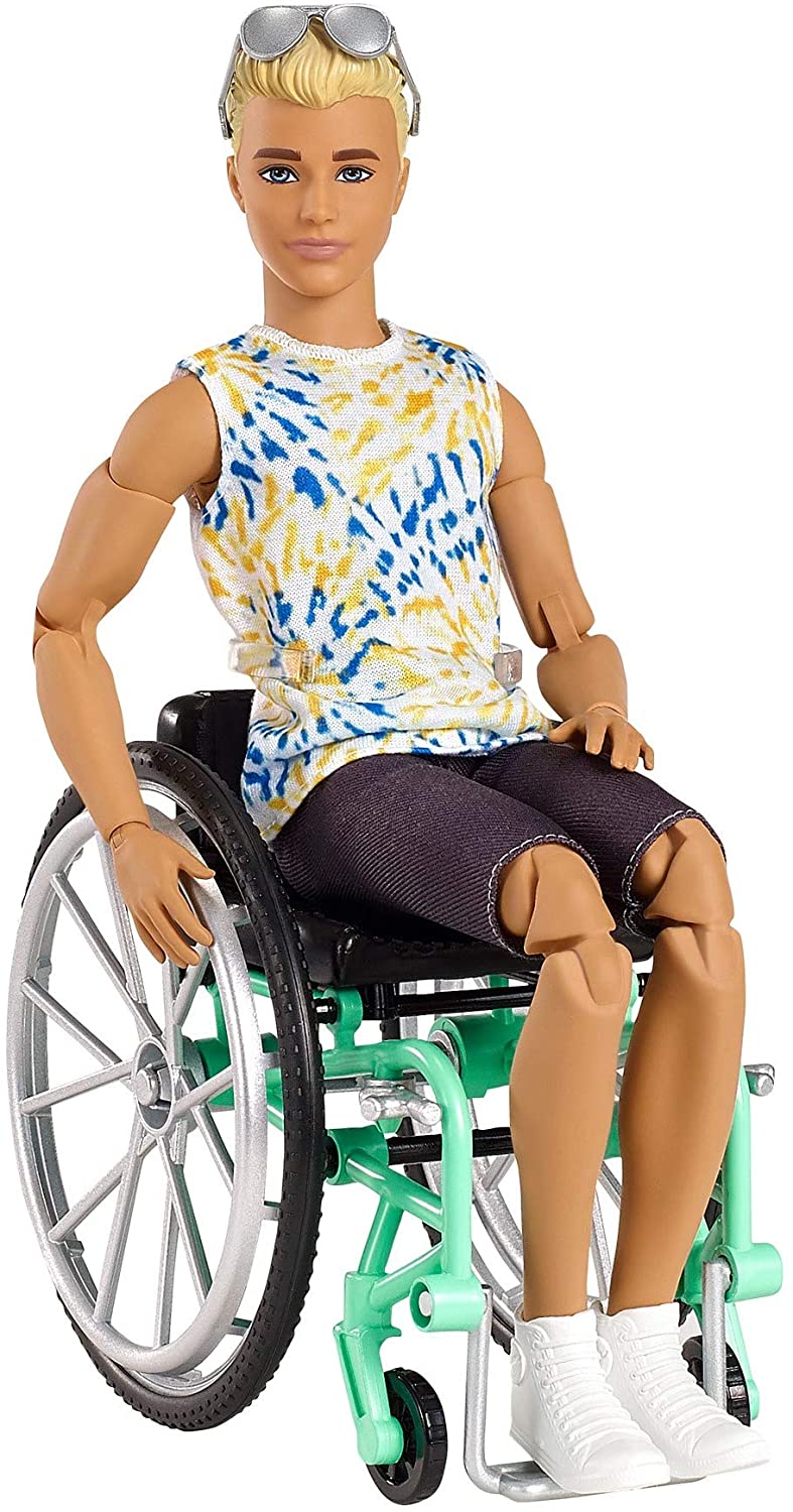 Barbie Ken Wheelchair Doll 2021
