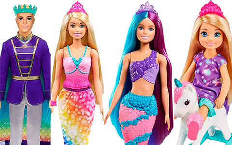 New Barbie Dreamtopia dolls 2021