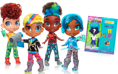 Hairdorables Hairdudeables Series 3 dolls