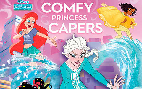 Comfy Princess Capers 2 picture book in one