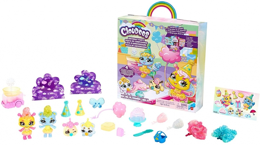 Mattel Cloudees Birthday Party set