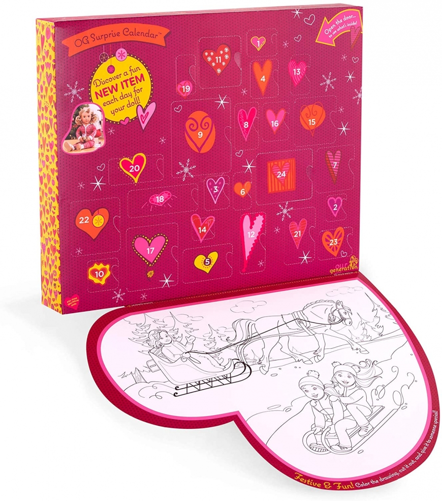 Our Generation doll christmas advent calendar