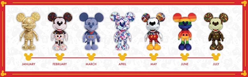 Disney Year of the Mouse limited edition plush pack