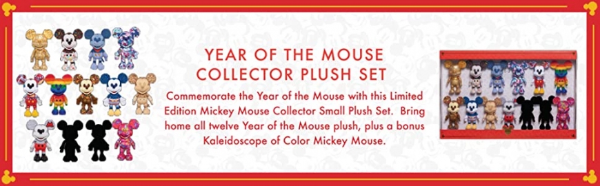 Disney Year of the Mouse limited edition plush pack