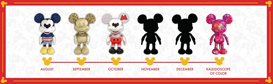 Disney Year of the Mouse limited edition plush pack