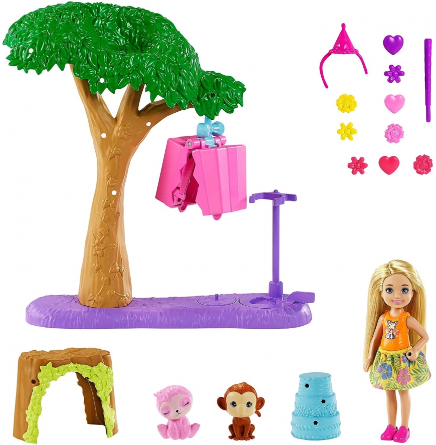 Barbie and Chelsea The Lost Birthday playset