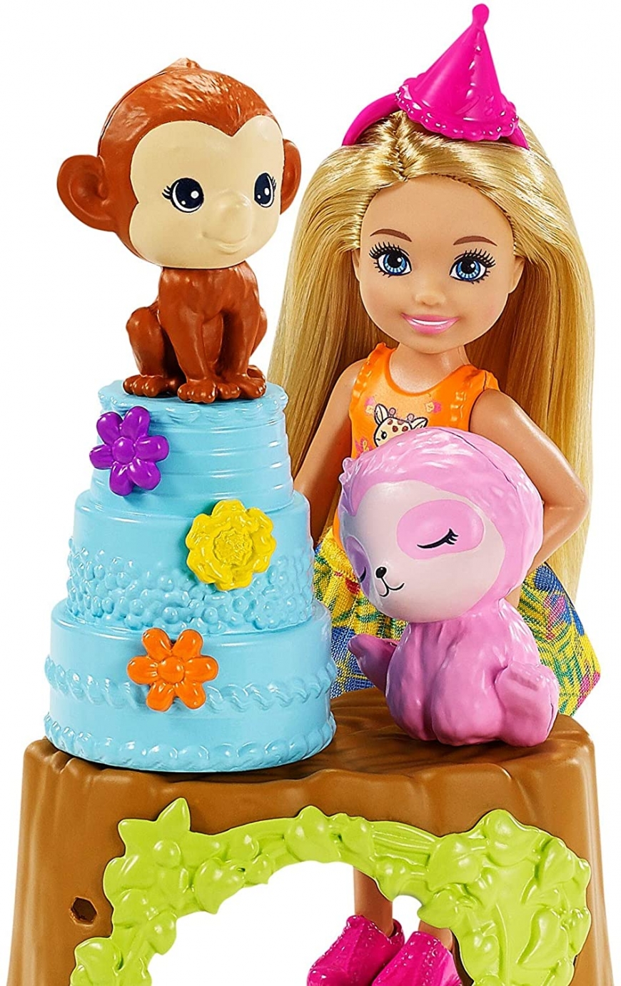 Barbie and Chelsea The Lost Birthday playset
