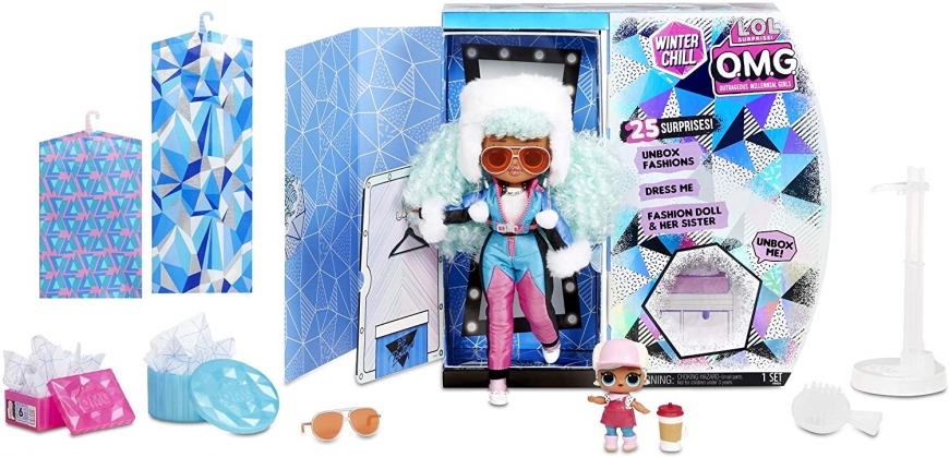 LOL OMG Winter Chill Icy Gurl doll