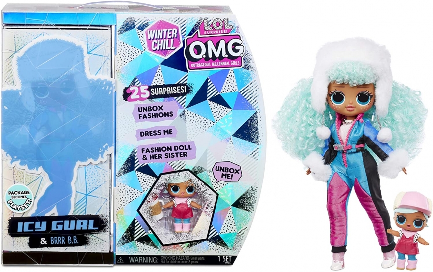 Icy Gurl in box, and her box art