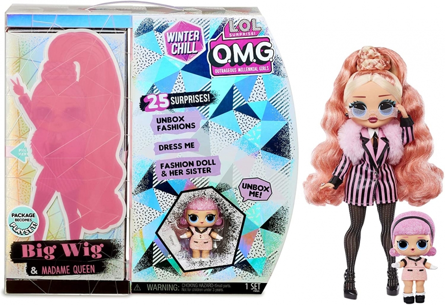 LOL OMG Winter Chill Big Wig doll