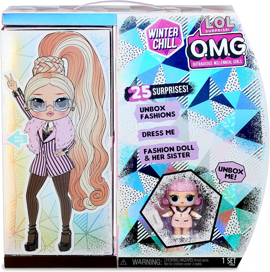 LOL OMG Winter Chill Big Wig doll