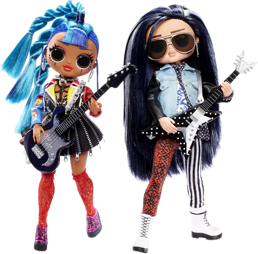 LOL OMG Remix Rocker Boi and Punk Grrrl 2 Pack promo images