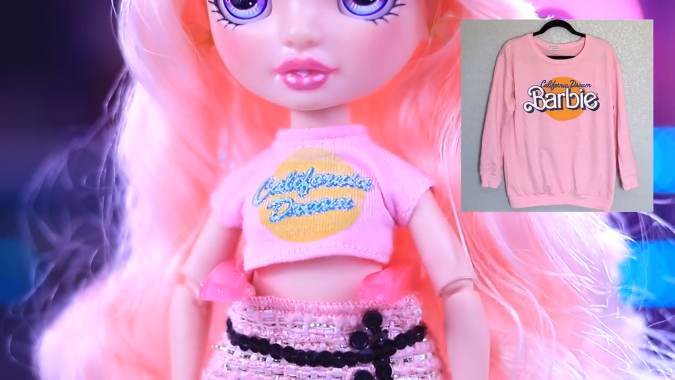 Rainboe High Pink doll Bella Parker