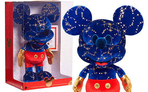 Disney Year of the Mouse Collector Plush Fantasia Mickey Mouse month of November