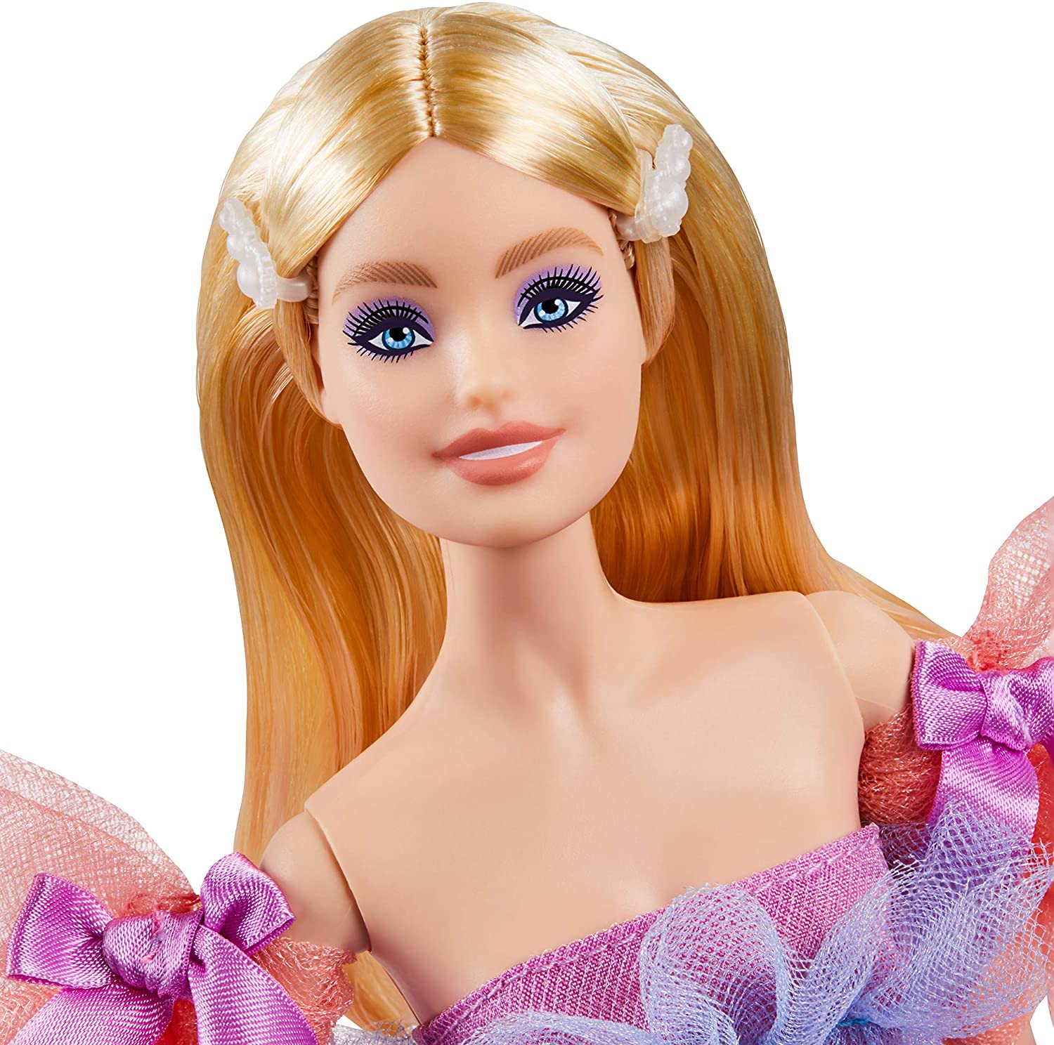 Barbie birthday face blue Keira