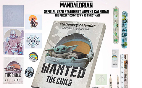 Star Wars Mandalorian Baby Yoda The Child advent calendar 2020