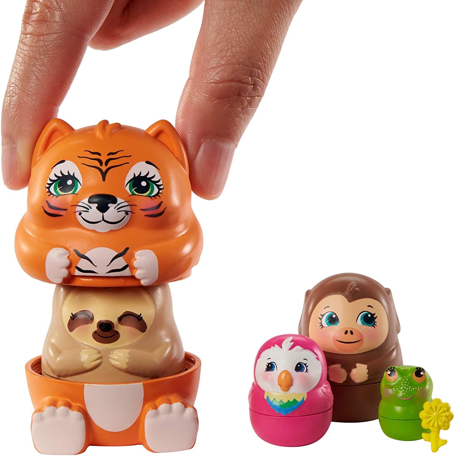 Enchantimals Bree Bunny Cabin and Peeki Parrot Tree Hut