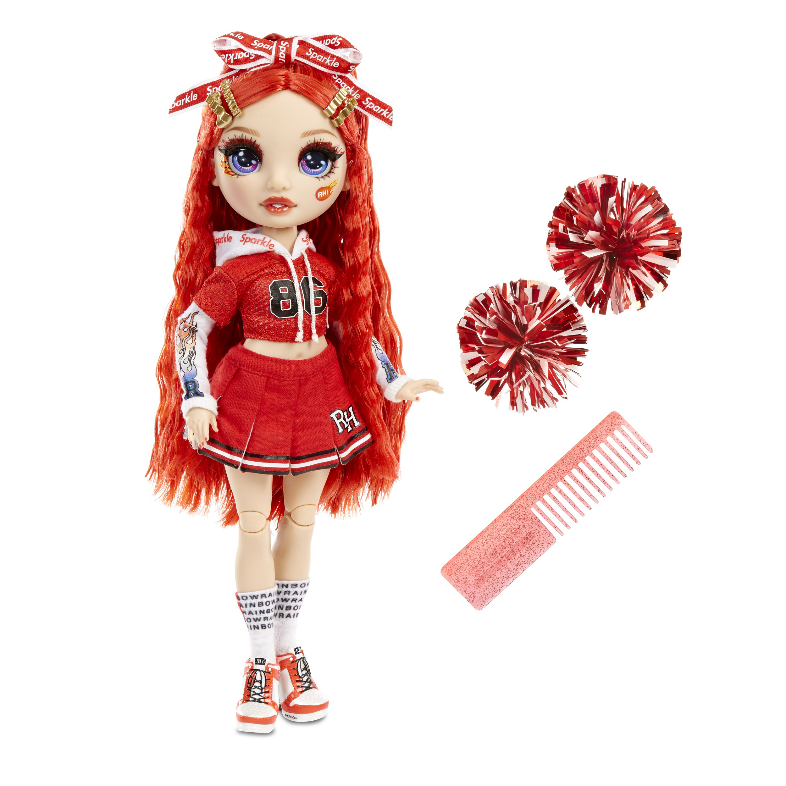 Rainbow High Cheer Dolls New Rainbow High Cheerleader Squad 2021 Doll ...