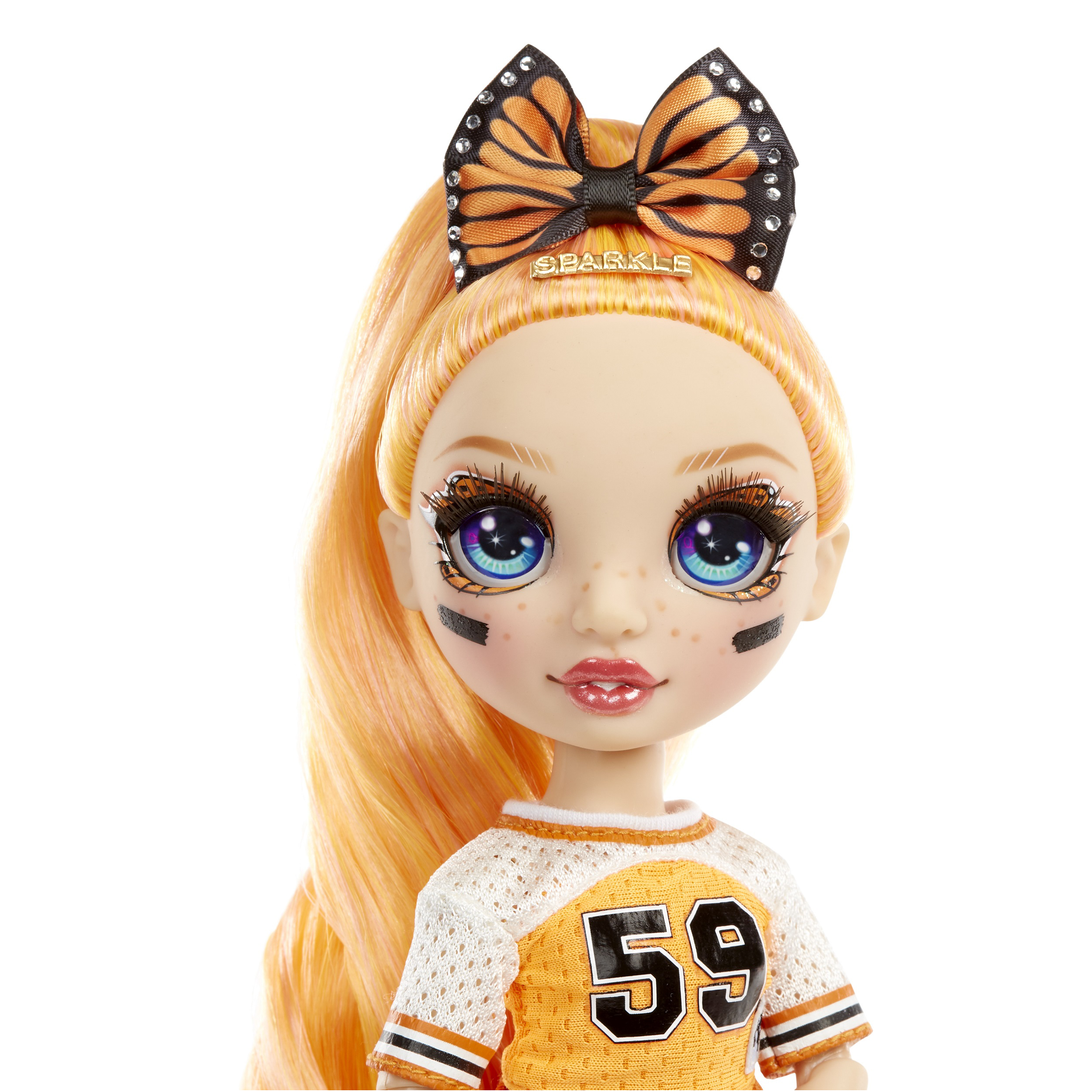 Details about   Rainbow High CHEER Series SUNNY MADISON Yellow Fashion Doll Cheerleader NEW 1 2 