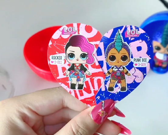 LOL Surprise Limited Edition BFF Sweethearts Punk Boi and Rocker dolls