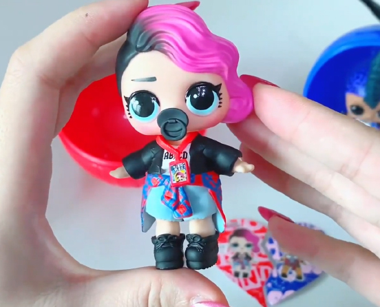 LOL Surprise Limited Edition BFF Sweethearts Punk Boi and Rocker dolls