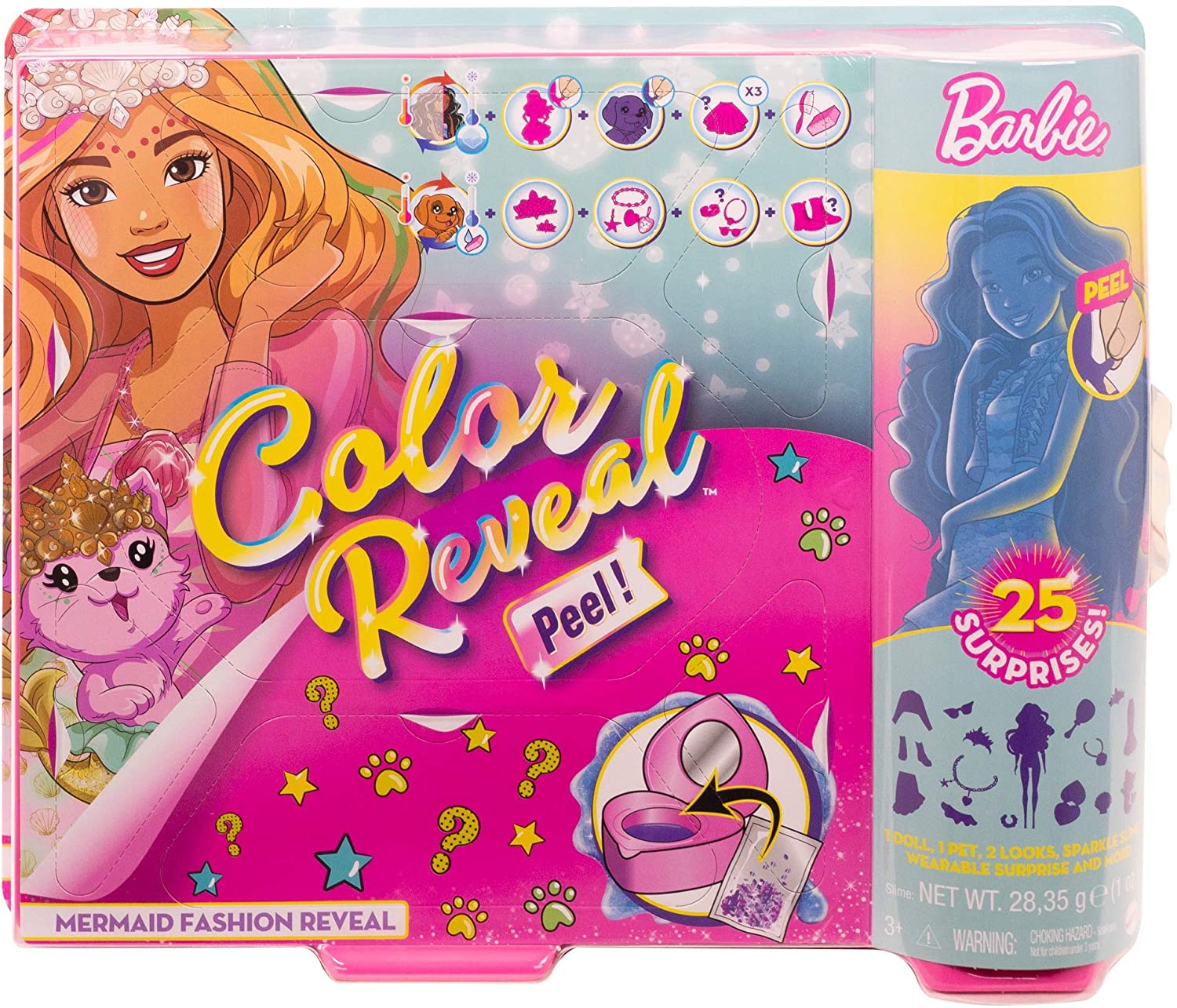 Barbie reveal sales mermaid doll