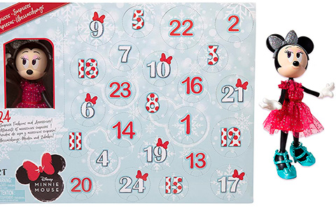 Disney Minnie Mouse сollectible fashion doll Advent Calendar