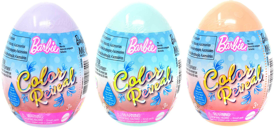 Barbie Color Reveal Easter Egg Pets YouLoveIt