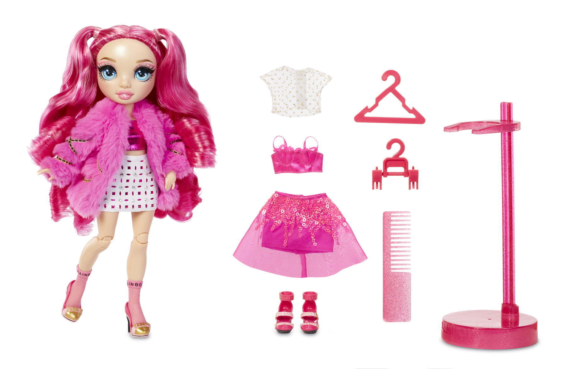 Details about   Rainbow High Doll Series 2 Bella Stella Karma River Krystal Amaya LOT of 6 