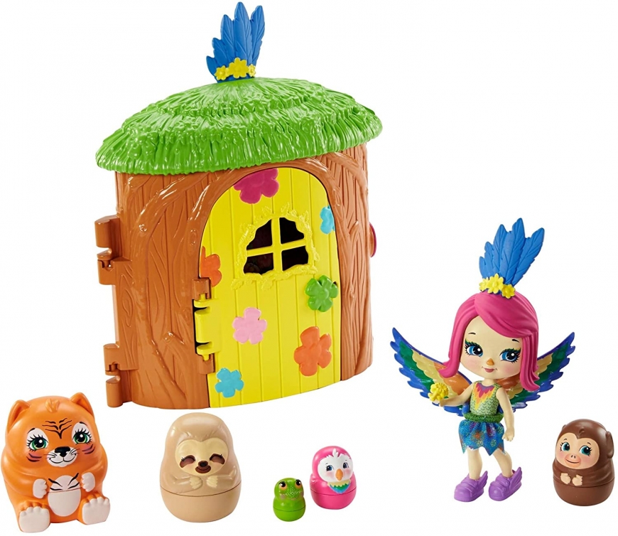 Enchantimals Peeki Parrot Tree Hut