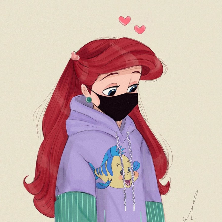 Disney Princess weras masks picture