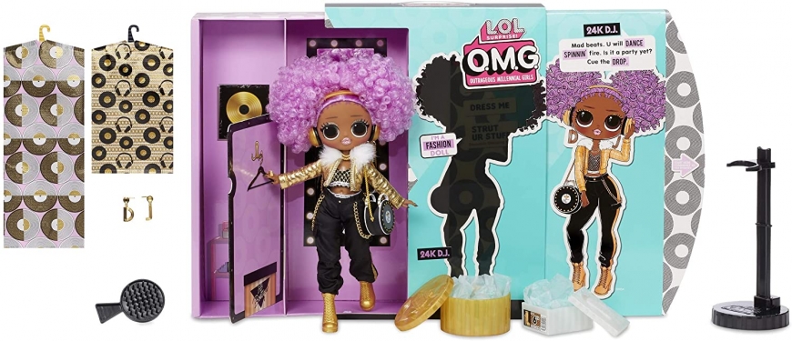 LOL Surprise OMG 24k DJ doll