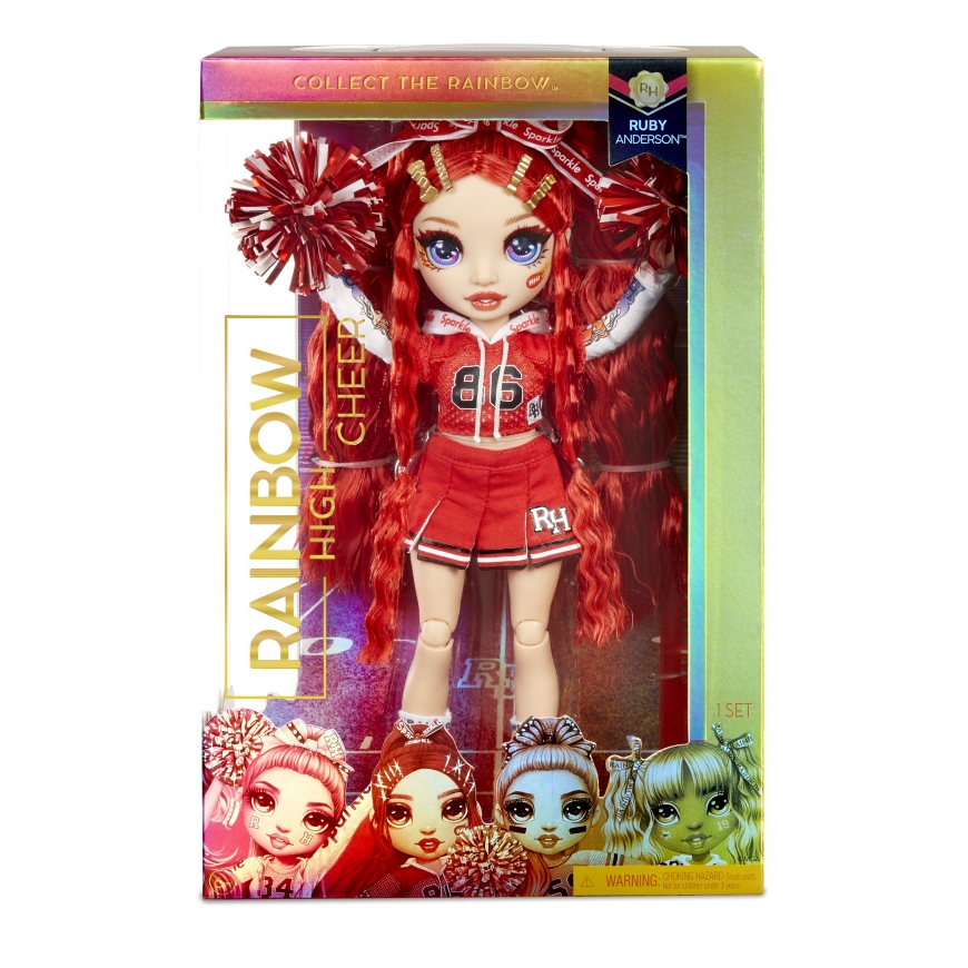 Rainbow High Cheer Ruby Anderson doll