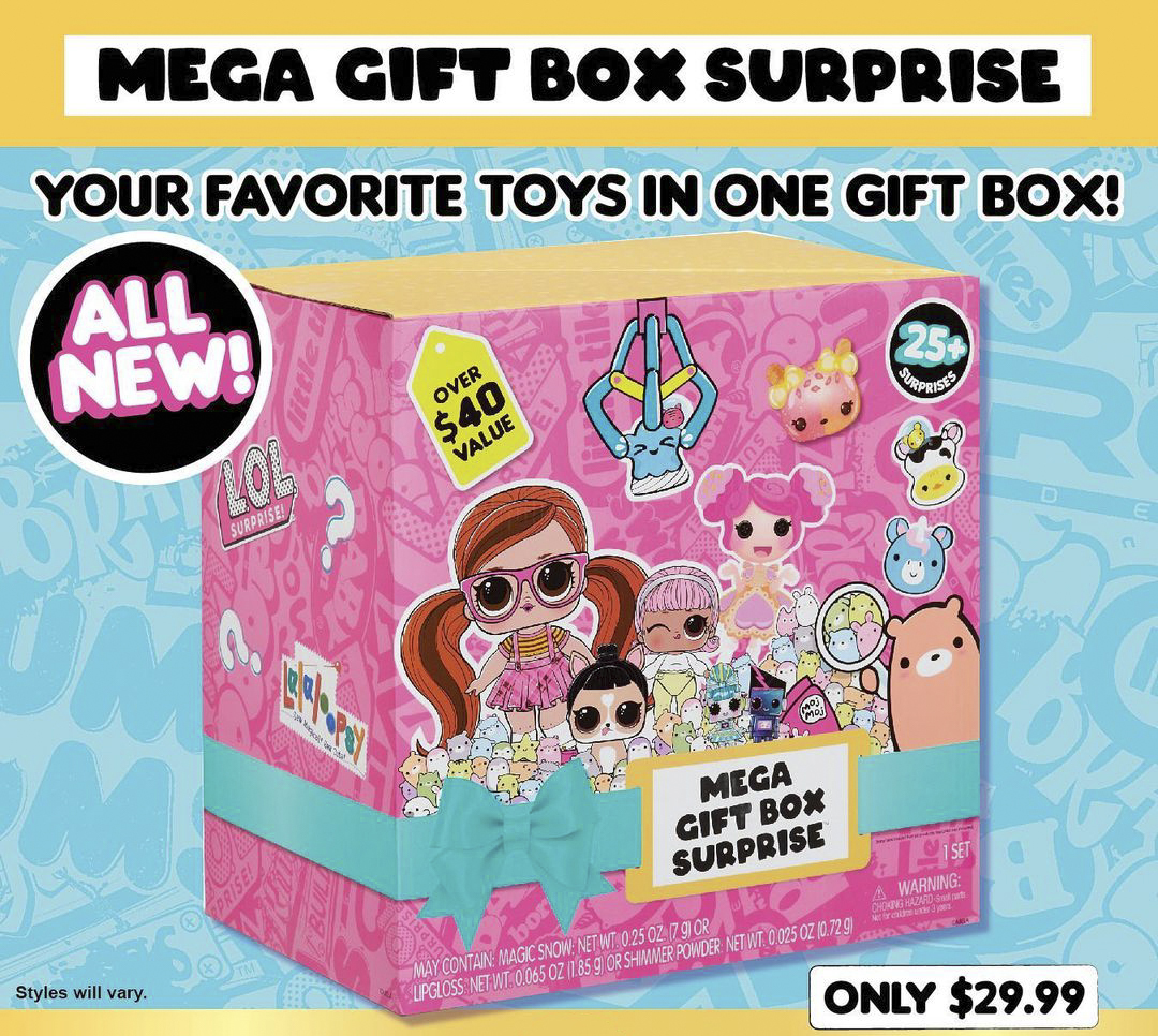 Lol surprise mega best sale box