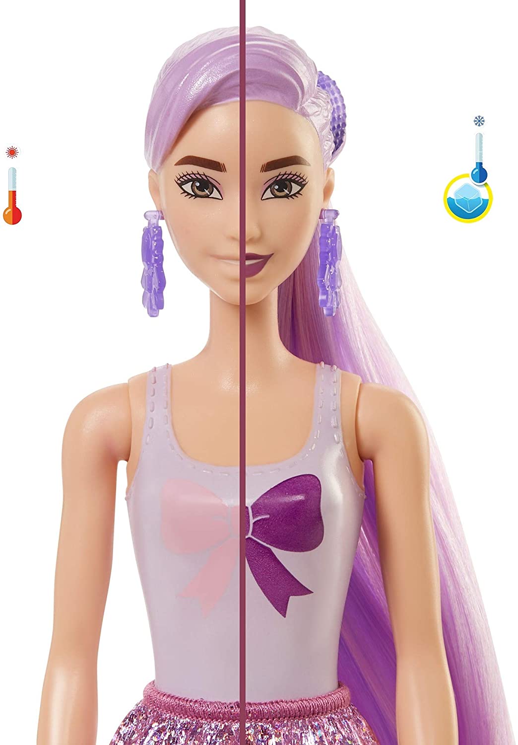 Barbie reveal sale metallic