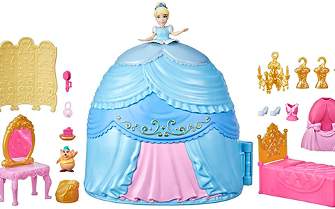 Disney Princess Secret Styles Cinderella Story Skirt playset
